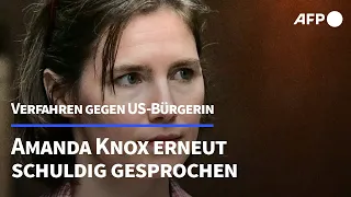 Amanda Knox wegen Verleumdung schuldig gesprochen | AFP