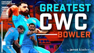 Is Mohammed Shami the greatest World Cup bowler ever ? #INDvENG #cwc2023 #odiworldcup2023 #cricket