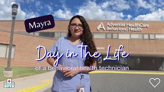 Day in the Life of a Behavioral Health Technician - Mayra at Adventist HealthCare Maryland