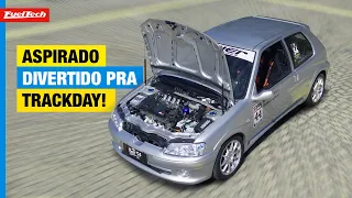 Peugeot 106 com swap 1.6 16v, preparação aspirada e FT450!