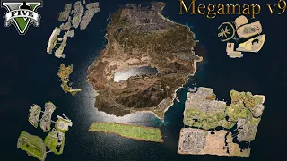 GTA 5 Mega Map Expansion Upgrade 9 - Biggest GTA Map ever