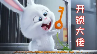 这只小白兔不简单，用萝卜就能啃出一条钥匙，随意开锁！