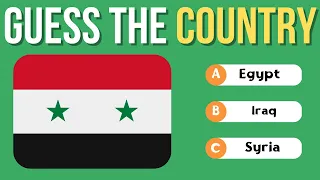 Can You Guess The COUNTRY By Flag? Arab Countries Quiz 2023