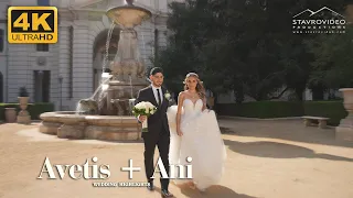 Avetis + Ani's Wedding 4K UHD Highlights at Royal Palace hall st Marys Church and Pasadena City Hall