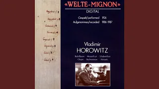 Etude F-dur op.10 Nr.8 (Welte-Mignon 1926 / 1986/87)