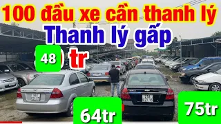 Dàn xe ôtô cũ giá rẻ,xe cỏ,xe tập lái giá rẻ như bèo,vài chục triệu là có ôtô đi tội gì đi xe máy