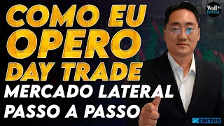 COMO EU OPERO DAY TRADE MERCADO LATERAL  passo a passo - Cortes