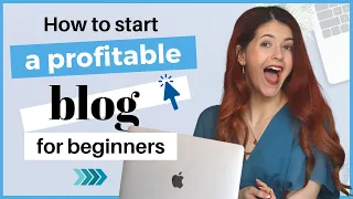 How To Start A Profitable Blog In 2024 - Full Beginners' Guide To Earning With a Blog