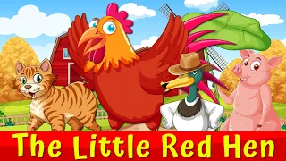 THE LITTLE RED HEN I Bedtime Story For Kids I English Fairytales