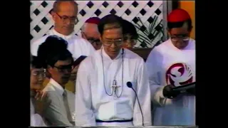 Pope John Paul II visit Singapore 1986 (Part 3)