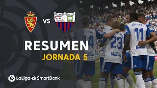 Highlights Real Zaragoza vs Extremadura UD (3-1)