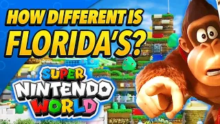 Here's How Super Nintendo World is Different at Epic Universe vs Japan