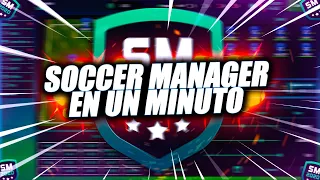 SOCCER MANAGER 2020 EN 1 MINUTO