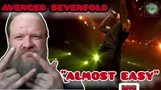 Avenged Sevenfold | Almost Easy | LIVE | REACTION