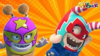 Oddbods | NEW | THE PHONEY WRESTLERS | Full EPISODE COMPILATION | Funny Cartoons For Kids