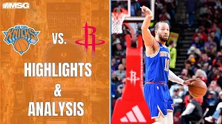 Knicks Lose Heartbreaker To Rockets On Buzzer Beater Foul Call | New York Knicks