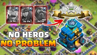 No Heros No Problem TH12 | No Heros Attack Th12 | EASY Attack (clash of clans). #clashofclans #th12