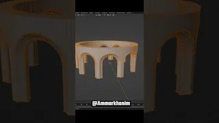 Gothic Architecture Modeling in Blender 3.5 | Ammar Khan