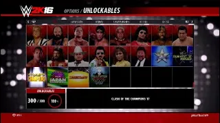 WWE 2K16 Entire Roster DLC's Arenas & Unlockables