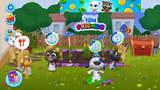 Tom Friends Are Hungry After Enjoyment In The Rain - My Talking Tom Friends Cravings Started