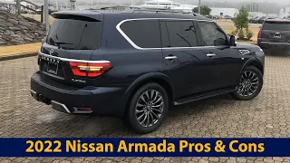 What Are The Pros And Cons Of The 2022 Nissan Armada?