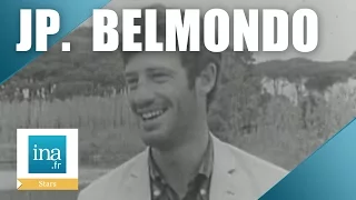 Jean-Paul Belmondo tourne "Pierrot Le Fou" avec Jean-Luc Godard | Archive INA