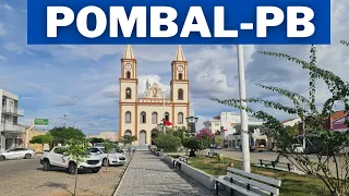 Passamos pela bela cidade de Pombal no sertão do estado da Paraíba.