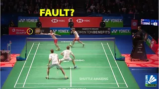 Is this action an error? Kevin Sanjaya/ Marcus Fernaldi vs Kolding/ Petersen