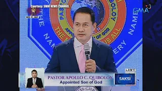 Pastor Apollo Quiboloy, pinapatawad na raw ang kanyang detractors... | Saksi