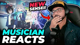 Blue Archive Anime - Episode 1 Reaction | Musician Reacts! New Sensei!