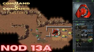 Command & Conquer Remastered - NOD Mission 13A - CRADLE OF MY TEMPLE SOUTH AFRICA NORTH (Hard)