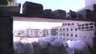 Сирия. Anna news на позициях южного фронта в Сахнае. Весна 2013