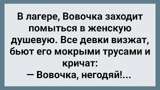 Вовочка в Лагере Пошел Мыться в Женскую Душевую! Сборник Свежих Анекдотов! Юмор!