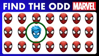 FIND THE ODD One Out 🟩🕷️  SUPERHERO from MARVEL - Grizzly Quiz