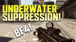 BATTLEFIELD 4 MULTIPLAYER GAMEPLAY - BF4 Swimming Underwater, Suppression, UI walkthrough, Commander and More