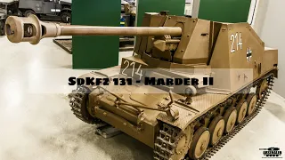 Marder II - SdKfz 131 | Walk around | Arsenalen, Swedish Tankmuseum