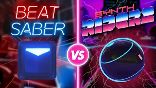 Beat Saber vs Synth Riders - Which is the better workout?