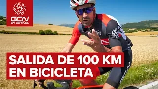 Qué llevar a una salida de 100 km en bicicleta