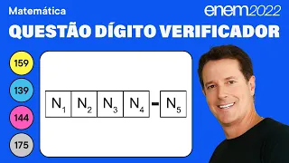 🔵 Questão do dígito verificador: ENEM 2022 Matemática - As Quatro Operações