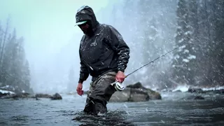 Blizzards and Browns - Winter fly fishing in Wyoming