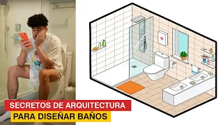 como  diseñar un BAÑO y NO FRACASAR en el intento💩 MEDIDAS MINIMAS