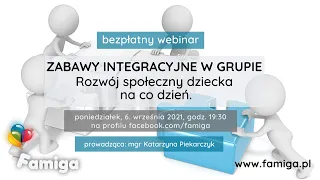 Zabawy integracyjne w grupie. Rozwój społeczny dziecka na co dzień.