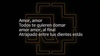 Rammstein amour amour cantada en español