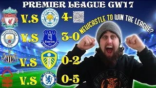 MY PREMIER LEAGUE GAMEWEEK 18 PREDICTIONS *CAN NEWCASTLE WIN THE LEAGUE?*