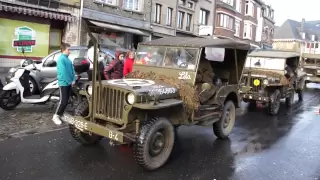 Bastogne defilé WW2 vehicles Dec 2012 / Battle of the Bulge