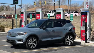 2022 Volvo XC40 Recharge 70-MPH Highway EV Range Test - (Twin Ultimate)