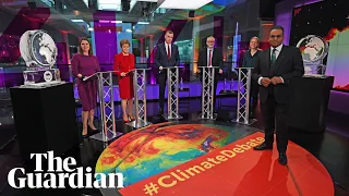 General election: party leaders debate climate emergency on Channel 4