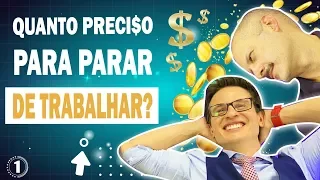 ⚠ COMO FICAR RICO E VIVER DE RENDA? Com R$ 1 MILHÃO consigo me APOSENTAR e ter LIBERDADE FINANCEIRA?