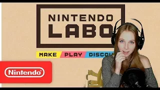 NINTENDO LABO FIRST LOOK REACTION - 01.17.18