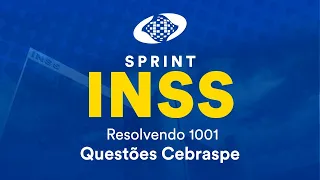 Sprint INSS: Resolvendo 1001 Questões Cebraspe: Noções de Informática - Prof. Renato da Costa